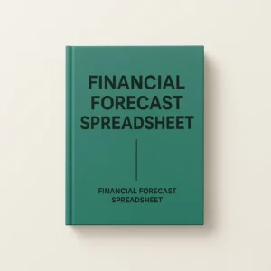 Financial forecast spreadsheet