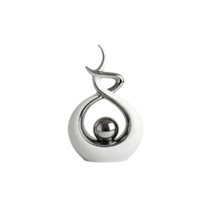 Norrclp Home Decor Modern Abstract Art Ceramic Statue Table Decorations for Dining Room Living Room Office Centerpiece