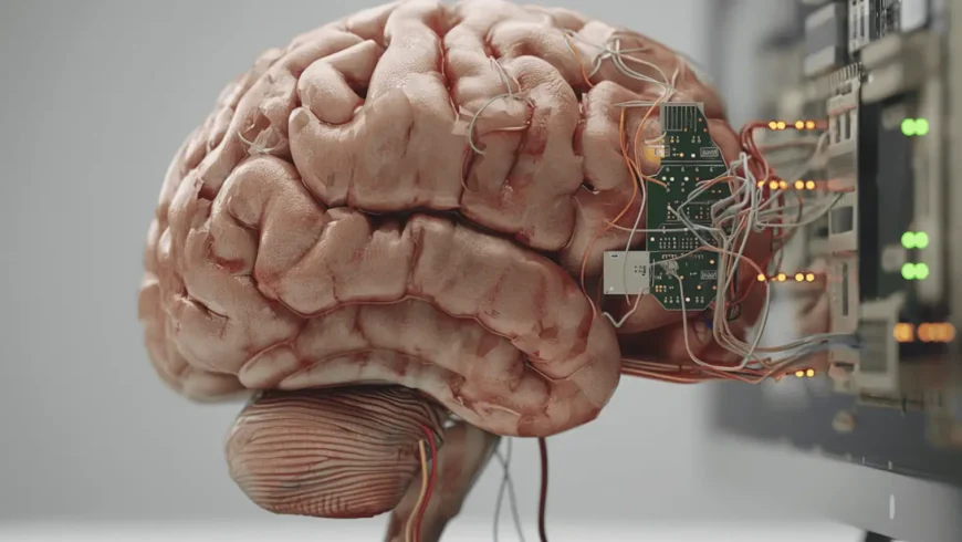 Bioengineering Brain Concept